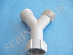 Çamaşır Makinesi Nipel 2li Çatal