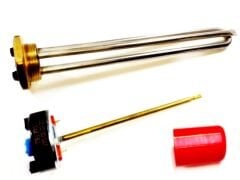 Balçık Güneş Enerji Isıtıcısı 25Cm Krom 2000W+Termostat+Kapak