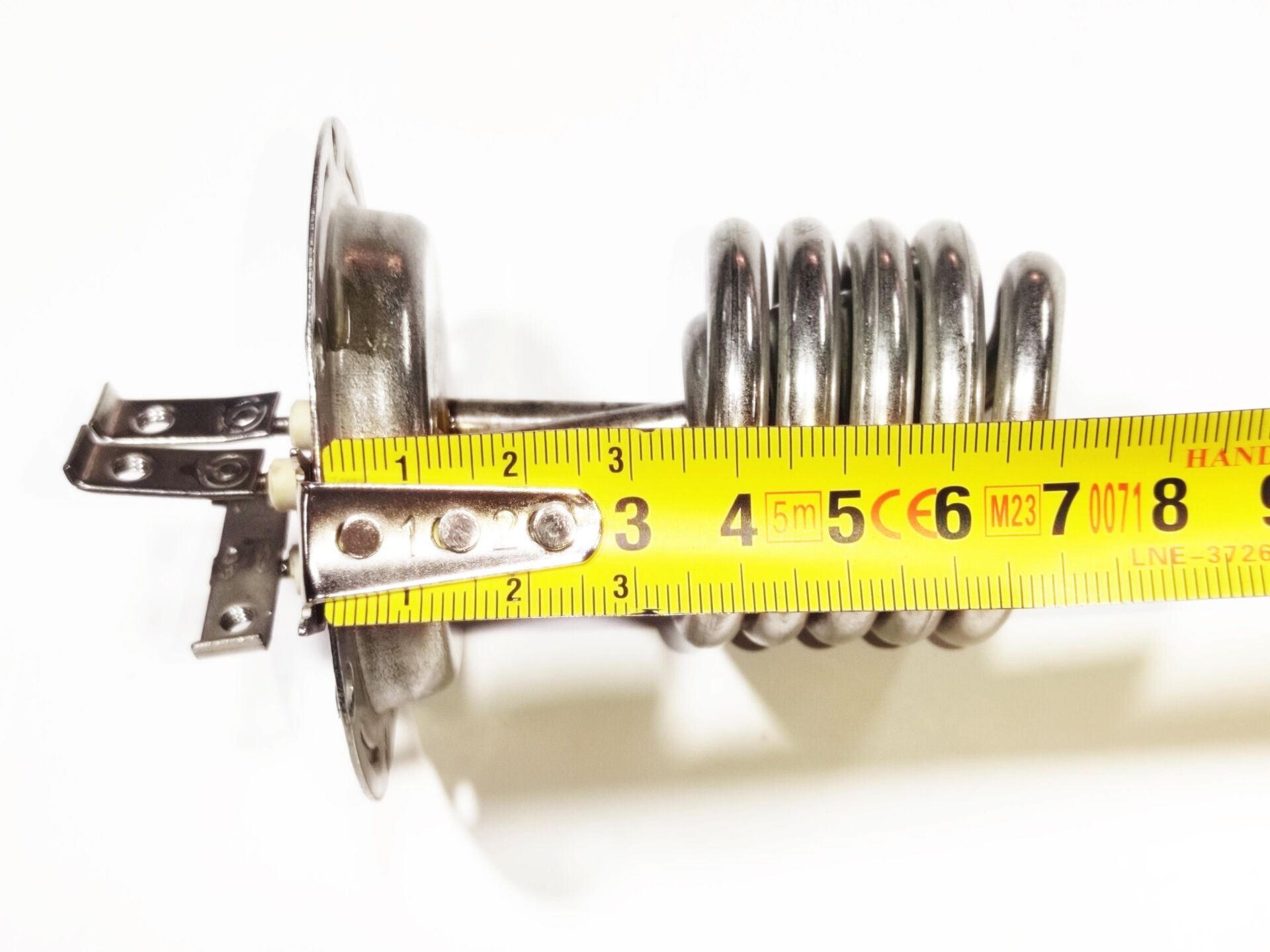 Batarya Tipi Elektrikli Şofben Isıtıcı Rezistansı Mini 5500W 304Krom 220V