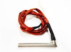 Fişek Isıtıcı Rezistans 13Cm Boy-16Mm Kalınlık-700 W-220V Dirsek- 2Mt Makar.