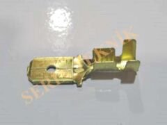 Büyük Erkek Soket ''Düz'' Sarı Pirinç