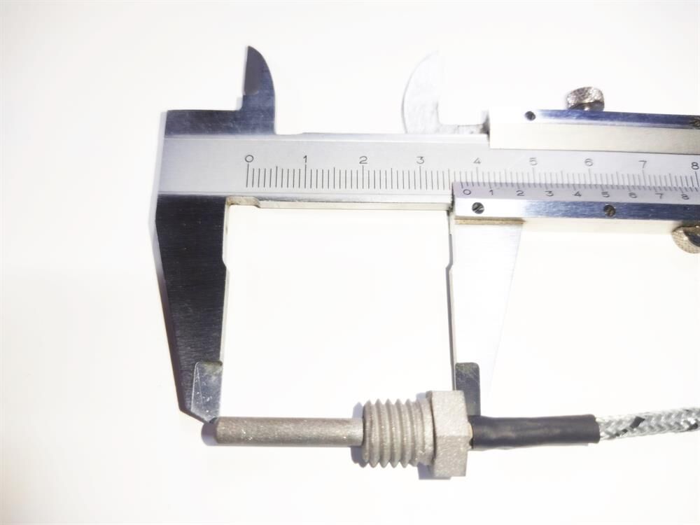 M10 Rekorlu Özel Uçlu Termokupl J Tipi 1 Metre Kablolu