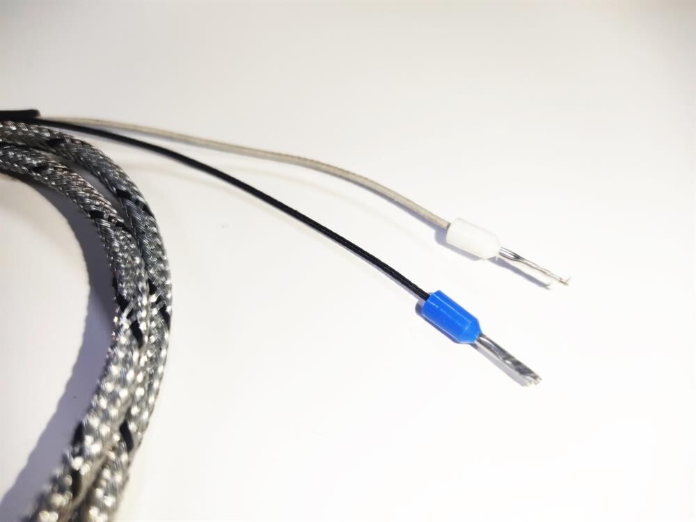 M10 Rekorlu Özel Uçlu Termokupl J Tipi 1 Metre Kablolu