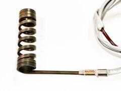 Spiral Isıtıcı Rezistans 82Mm Boy-18Mm Çap-500W-220V 2Mt Kablolu