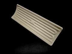 İnfrared Seramik Isıtıcı Rezistans KONKAV 245X80mm 800W 230V LSC/2 Model Beyaz Renk