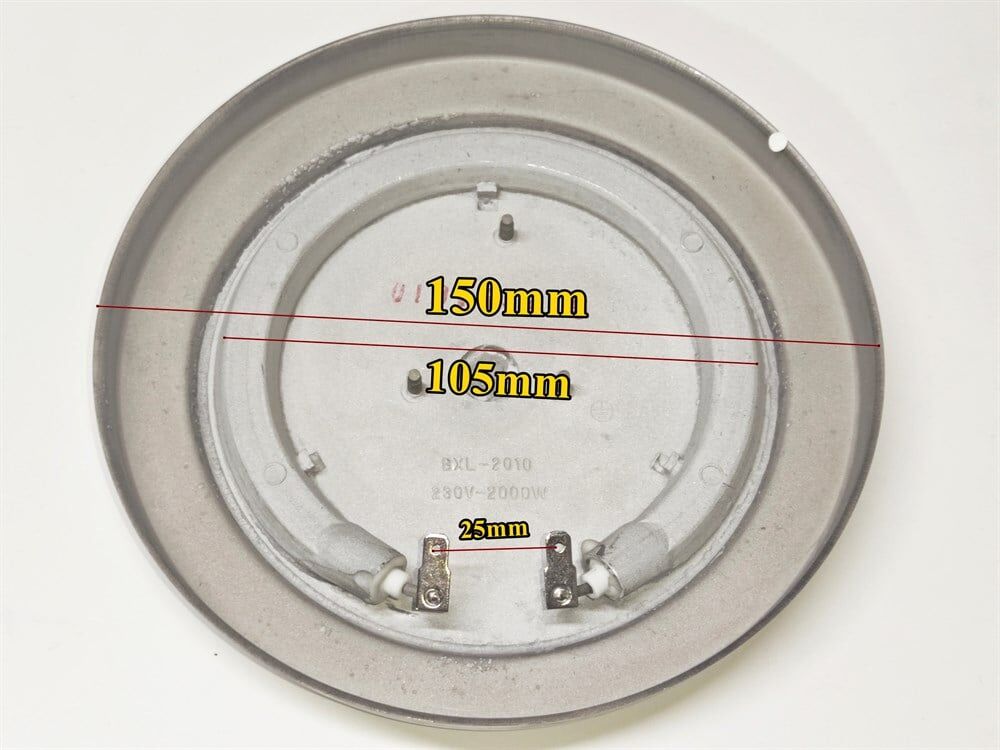 Bxl-2010 2000W Çıkıntılı Ev Tipi Çaycı Rezistansı