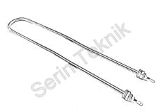 80Cm Düz Benmari Isıtıcı Rezistansı 2500W 220V