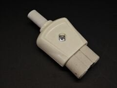 Ocak Ütü Topraksız Porselen Fiş Isıya Dayanıklı Priz Fişi