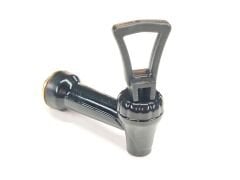 Kahveci Musluk 1/2 Arka Diş Plastik Siyah Renk Basmalı