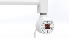 Havlupan Isıtıcı Rezistans 200 W / 230 V / L:330 MM, Beyaz, Yuvarlak Dijital, HP015 Model