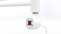 Havlupan Isıtıcı Rezistans 250 W / 230 V / L:330 MM, Beyaz, Yuvarlak Dijital, HP015 Model