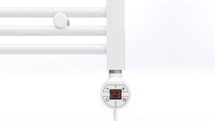 Havlupan Isıtıcı Rezistans 800 W / 230 V / L:650 MM, Beyaz, Yuvarlak Dijital, HP015 Model