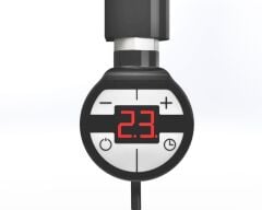 Havlupan Isıtıcı Rezistans 500 W / 230 V / L:450 MM, Siyah, Yuvarlak Dijital, HP015 Model