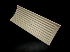 İnfrared Seramik Isıtıcı Rezistans KONKAV 245X100mm 400W 230V LSC Model Beyaz Renk