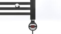 Havlupan Isıtıcı Rezistans 700 W / 230 V / L:550 MM, Siyah, Yuvarlak Dijital, HP015 Model