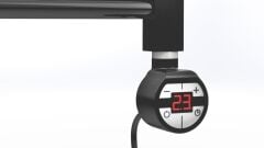 Havlupan Isıtıcı Rezistans 800 W / 230 V / L:650 MM, Siyah, Yuvarlak Dijital, HP015 Model