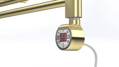 Havlupan Isıtıcı Rezistans 700 W / 230 V / L:550 MM, Altın, Yuvarlak Dijital, HP015 Model