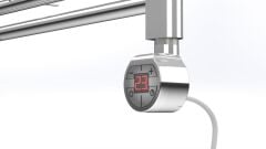 Havlupan Isıtıcı Rezistans 200 W / 230 V / L:330 MM, Krom, Yuvarlak Dijital, HP015 Model