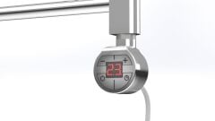 Havlupan Isıtıcı Rezistans 1200 W / 230 V / L:900 MM, Krom, Yuvarlak Dijital, HP015 Model