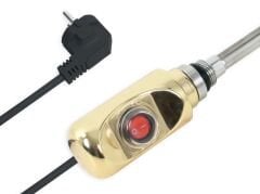 Havlupan Isıtıcı Rezistans 150W / 230V / L: 330mm, Altın, On/Off Anahtar, HP03 Model