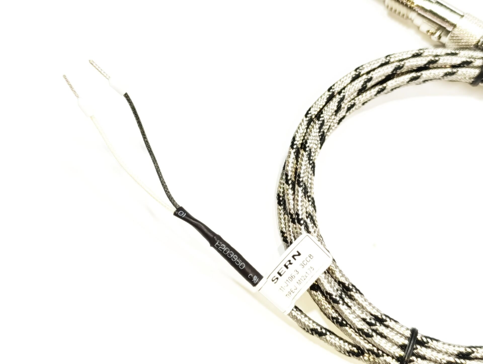 Q6 M12 Rekorlu Termokupl J Tipi 3Metre Kablolu