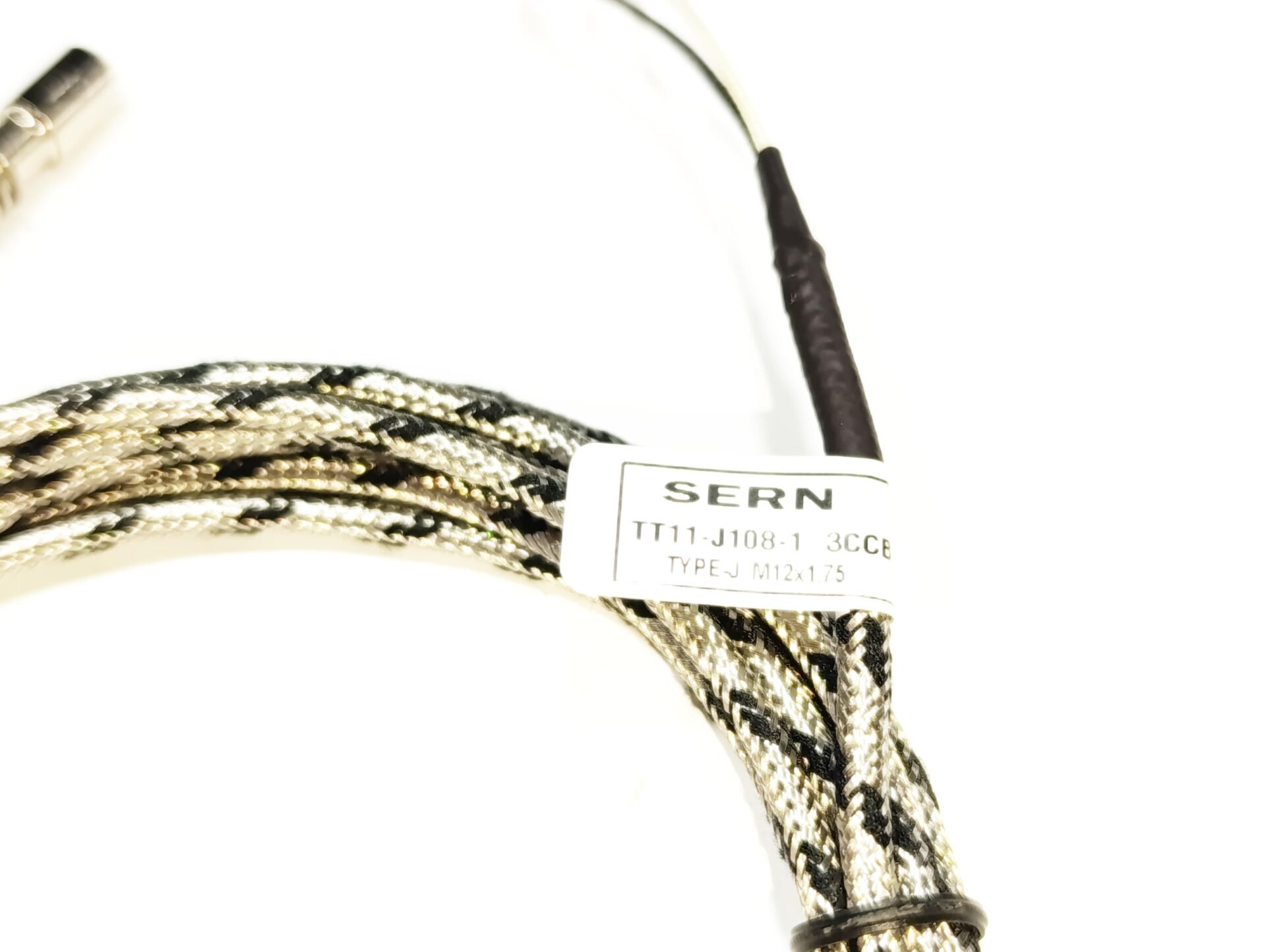 Q8 M12 Rekorlu Termokupl J Tipi 3Metre Kablolu