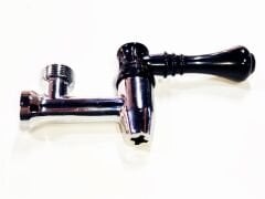 12x1mm arka diş çevirmeli 3/8 mantar göstergeli metal musluk