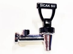 12x1mm arka diş basmalı 12x1mm göstergeli metal sıcaksu musluk