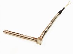 Fişek Isıtıcı 12,5cm boy-12mm kalınlık-200W-220V küplü Dirsekli