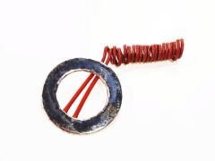 Özel Üretim Q76X45 48V 150W Disk Plaka Isıtıcı Rezistans