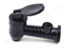 Desenli Göstergeli Plastik Semaver Çayset Musluk