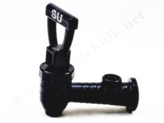 Desenli Göstergeli Su Yazılı Plastik Semaver Çayset Musluk