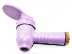 Armağan Semaver Plastik Desenli Damla Tipi Göstergesiz Erkek Musluk Lila