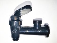 Klasik Dıştan Göstergeli Damla Tipi Semaver Çayset Musluk