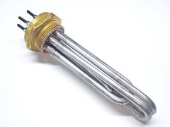 SERN 20cm 1,5inç 304CR 3KW 380V Trifaze Sanayi Isıtıcı Rezistansı