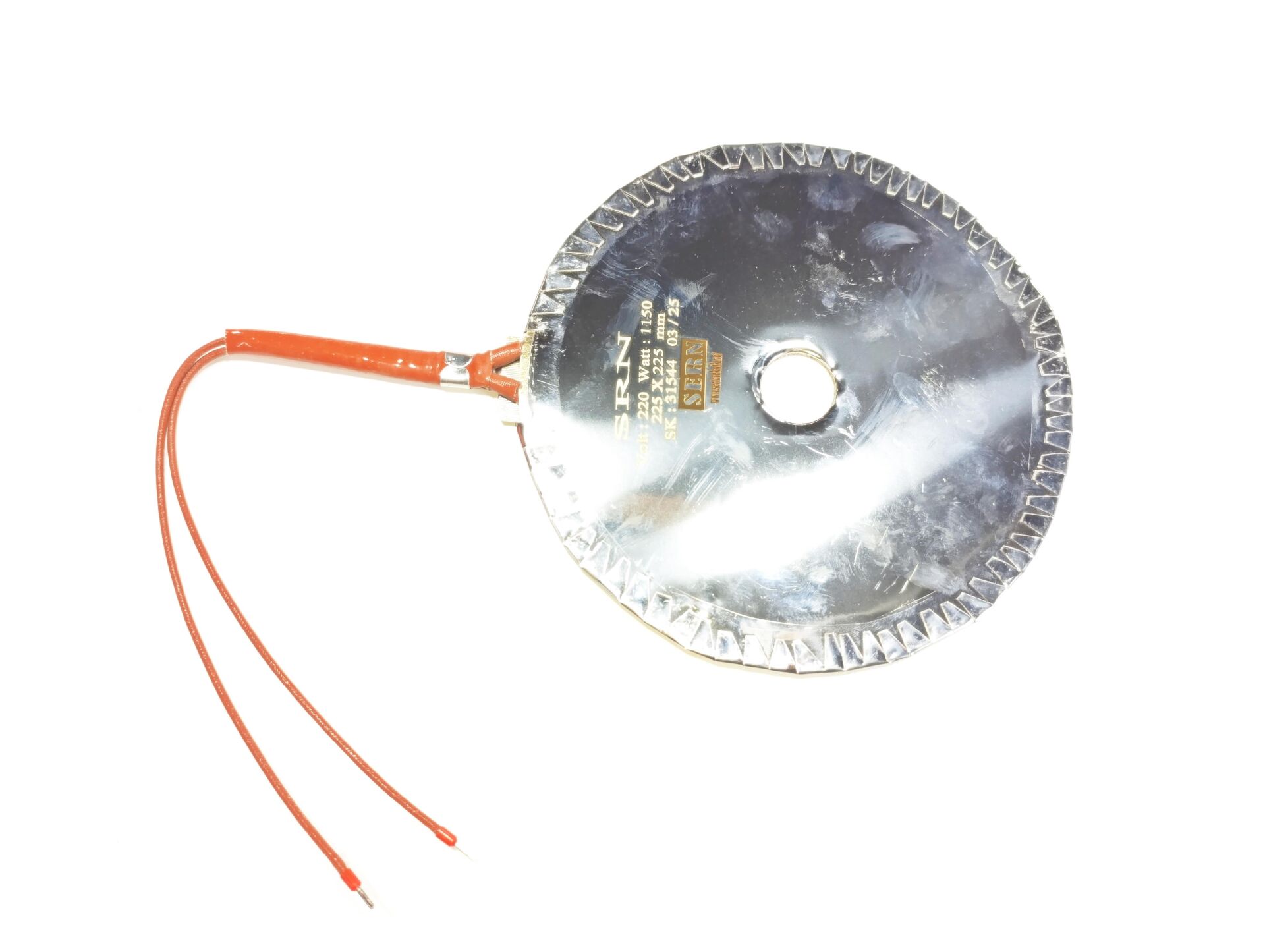 225x225mm 230V 1500W Best Marka Yatay Butil Makinesine Uyumlu Isıtıcı Rezistans