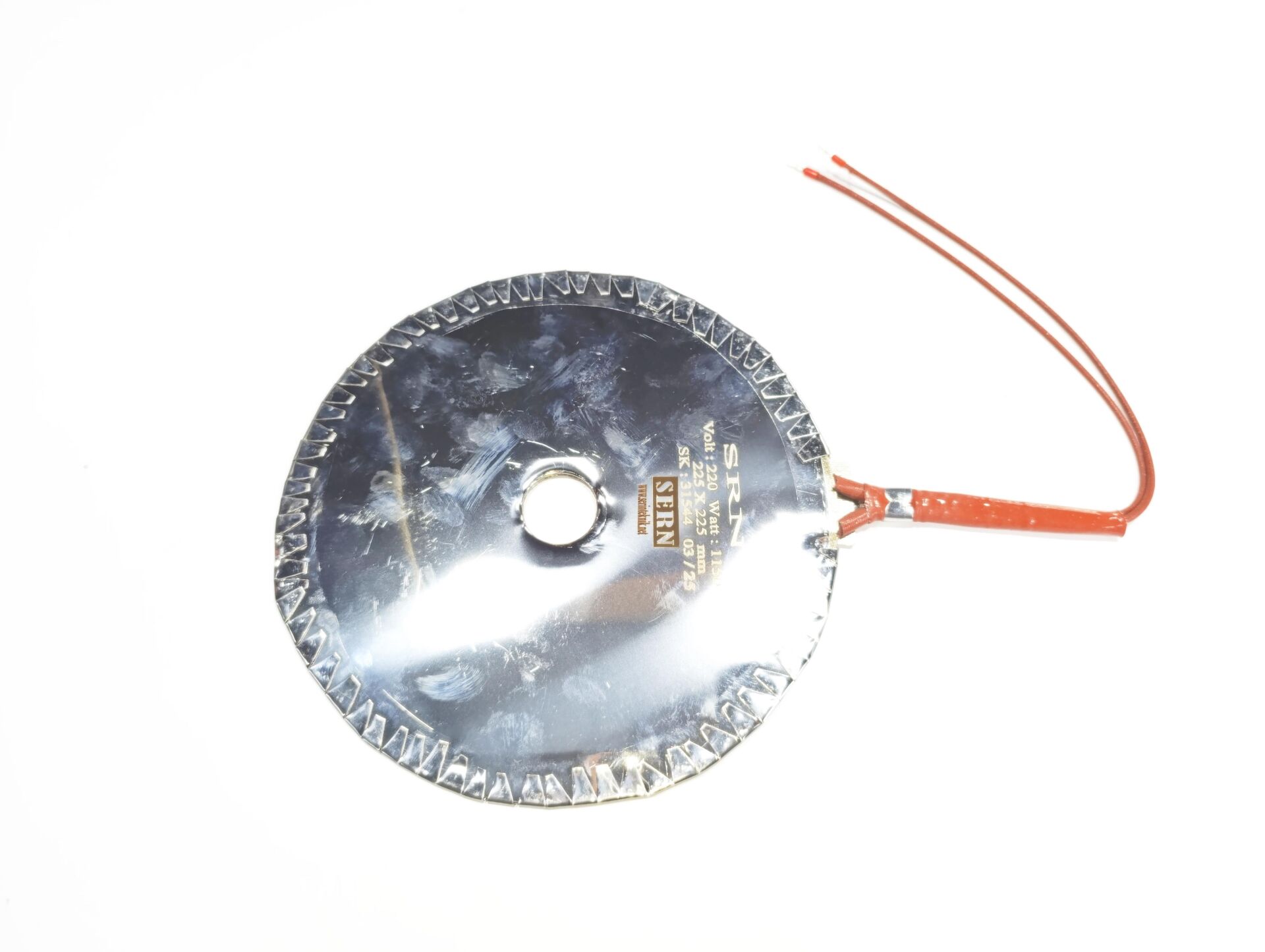 225x225mm 230V 1500W Best Marka Yatay Butil Makinesine Uyumlu Isıtıcı Rezistans