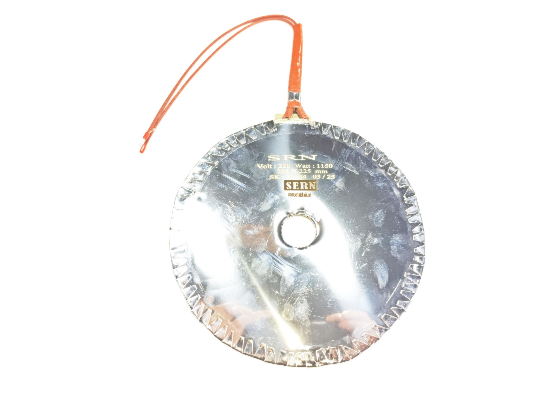 225x225mm 230V 1500W Best Marka Yatay Butil Makinesine Uyumlu Isıtıcı Rezistans