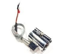 Kelepçe Meme Rezistans 25mm Çap-50mm Boy-160W-230V Zırhlı Kablolu