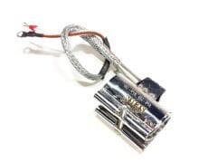 Kelepçe Meme Rezistans 25mm Çap-55mm Boy-180W-230V Zırhlı Kablolu