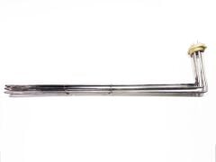 Özel Üretim Kimyasal Banyo Isıtıcı Rezistans 2inç Eğik Kafa 316Cr 90cm 7,5KW Trifaze