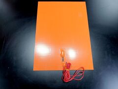 Sern Esnek Silikon Açık Büfe 40x29cm Yapışkanlı Termikli Isıtıcı Rezistans 1000W R1033