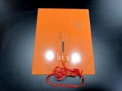 Sern Esnek Silikon Açık Büfe 25x20cm Yapışkanlı Termikli Isıtıcı Rezistans 650W R1035