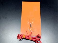 Sern Esnek Silikon Açık Büfe 20x10cm Yapışkanlı Termikli Isıtıcı Rezistans 200W R1083