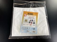 Kiwi Yatık Modele Uyumlu SMS Sentetik Elektrikli Süpürge Toz Torbası (5'li Paket)