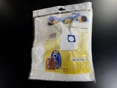 Rowenta Wonderbag Modele Uyumlu SMS Sentetik Elektrikli Süpürge Toz Torbası (5'li Paket)