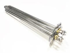 6KW Üçgen Flanş (Büyük) 31cm 380V Trifaze Sanayi Isıtıcı Rezistansı