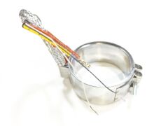 Kelepçe Meme Rezistans 81mm Çap - 40mm Boy - 365W - 230V Termokupullu 5 Uçlu