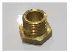 Semaver Musluk ve Demlik Dirseği 1/2 Sarı Nipel