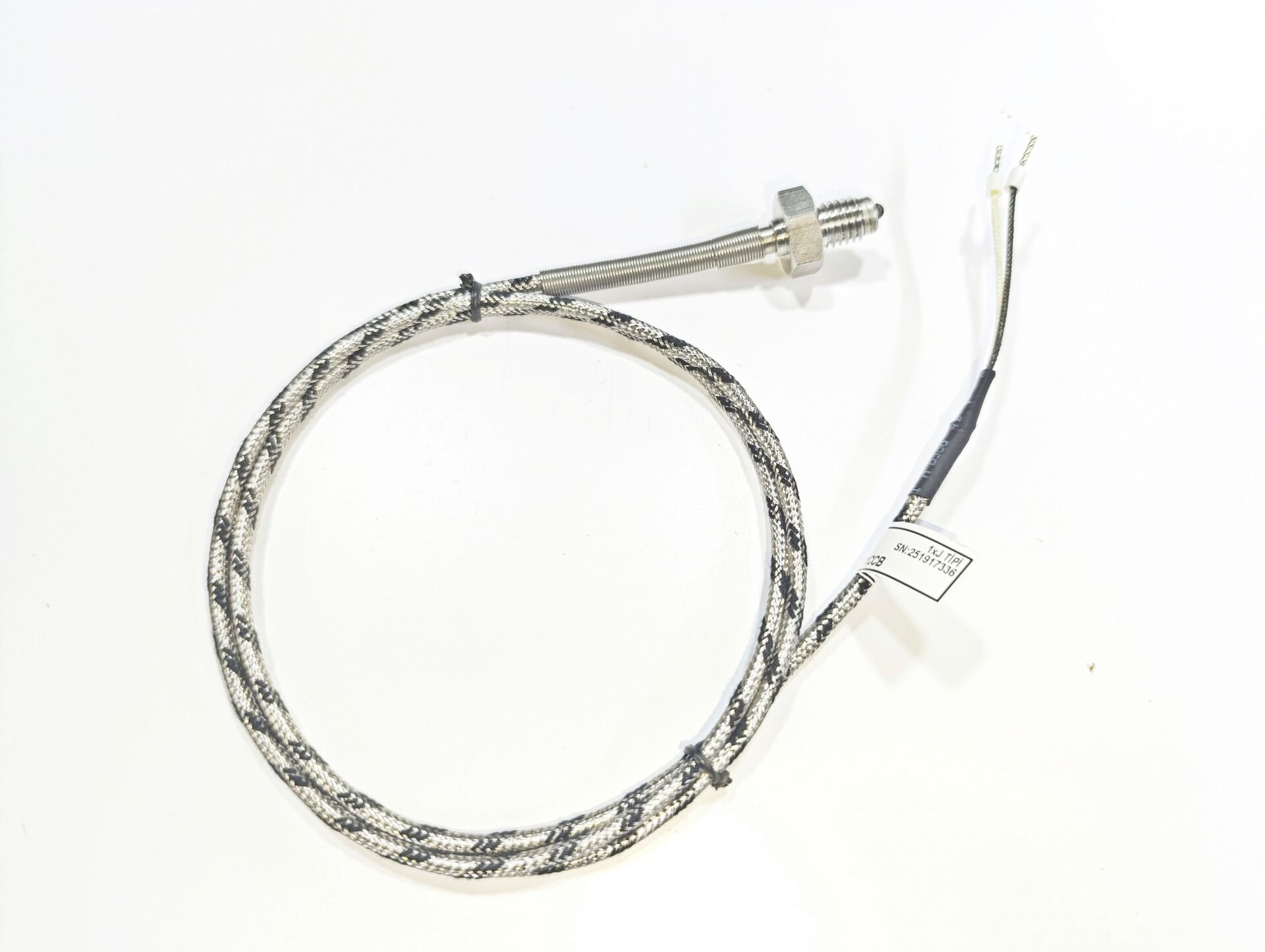 M10 Rekorlu Termokupl J Tipi 1Metre Kablolu